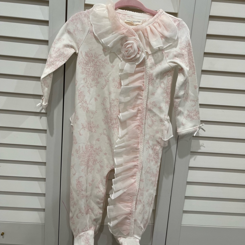 Beautiful floral onesie